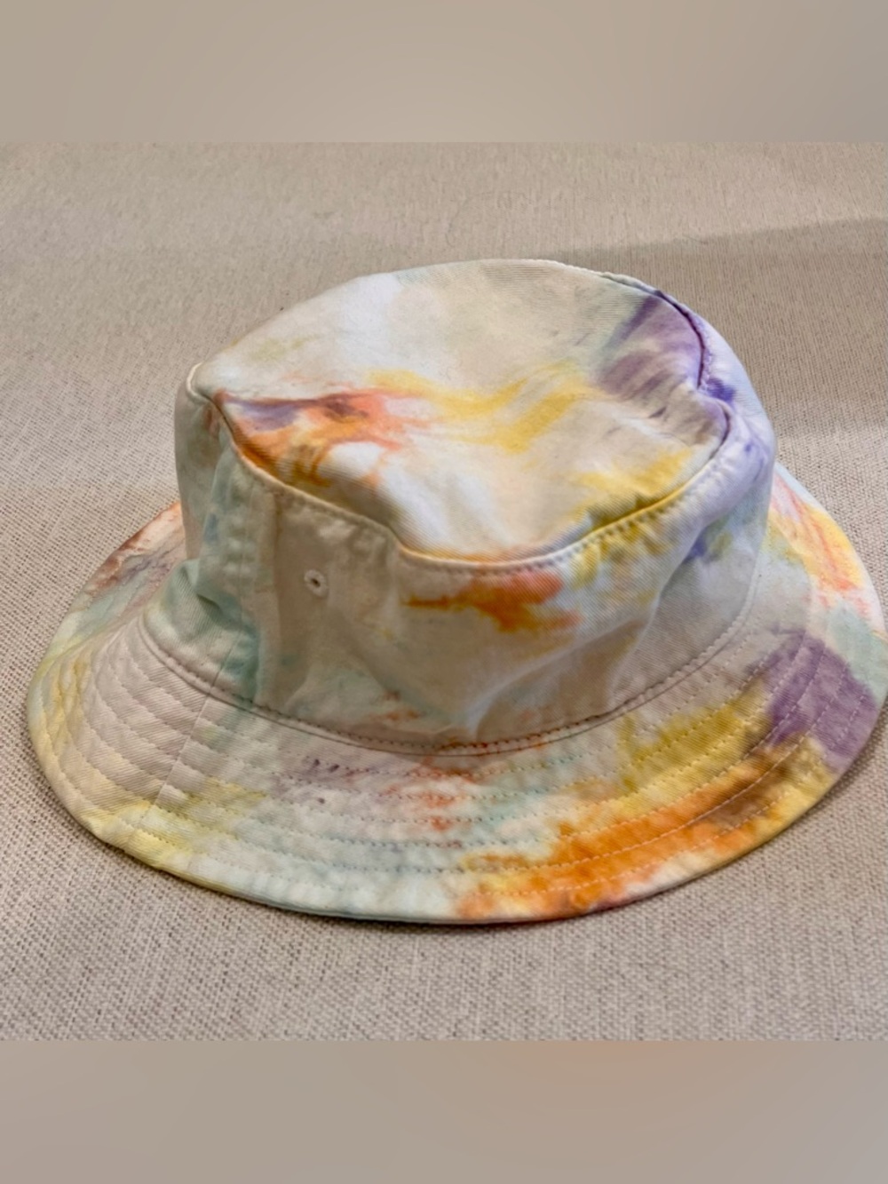 Pastel Tie Dye Bucket Hat | Cotton Summer Festival Y2K